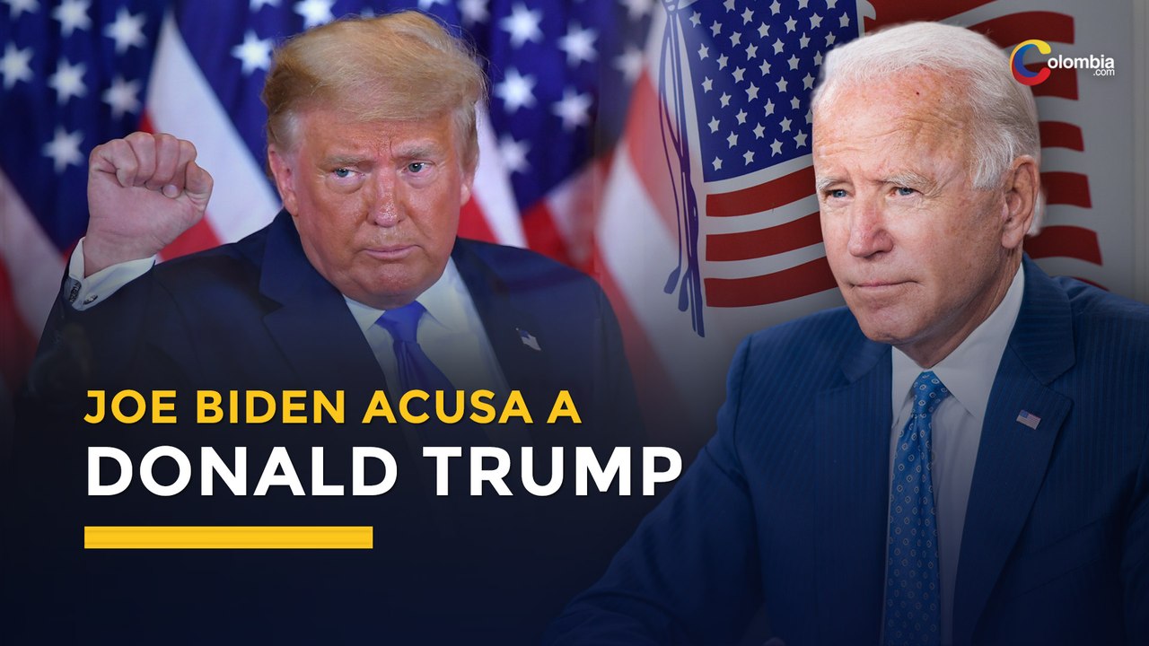 La campaña de Joe Biden acusa a Donald Trump de intentar "invalidar" votos en Estados Unidos
