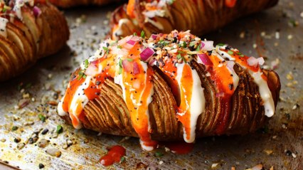 Hasselback Potatoes Are A Delicious Work Of Art