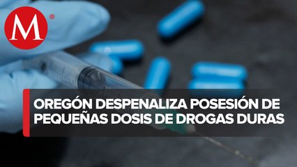 Oregón, primer estado de EU en despenalizar la posesión de cocaína y heroína