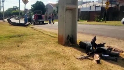 Megane e Polo se envolvem em colisão no Bairro Coqueiral