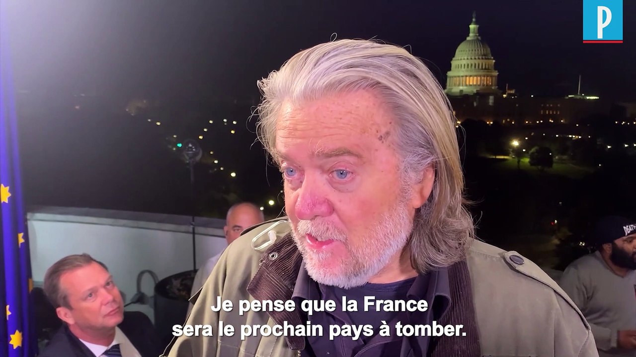 Elections américaines : Steve Bannon croit à "la montée du nationalisme populiste" en France