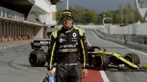 Primer test de Fernando Alonso con Renault preparando su regreso a la F1