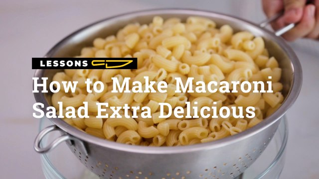 How To Make Macaroni Salad Extra Delicious | Yummy PH