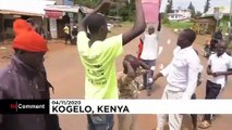 Kenyan village with Obama links holds mock vote to support Democrats