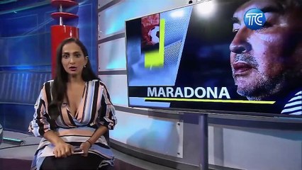 Así salió Diego Armando Maradona de la operación en su cabeza