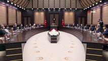 Cumhurbaşkanı Erdoğan, Özel Hastaneler ve Sağlık Kuruluşları Derneği Yönetim Kurulu Üyelerini Kabul Etti