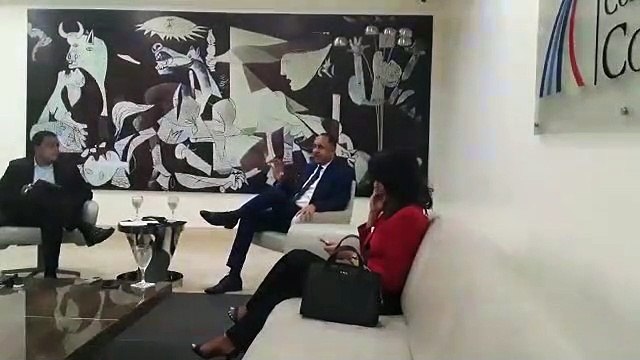 Nelson Arroyo, presidente de Indotel en almuerzo Grupo Corripio.