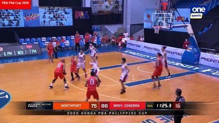 Ginebra vs Northport - 4th Qtr Elimination November 4, 2020 - PBA Phil Cup 2020