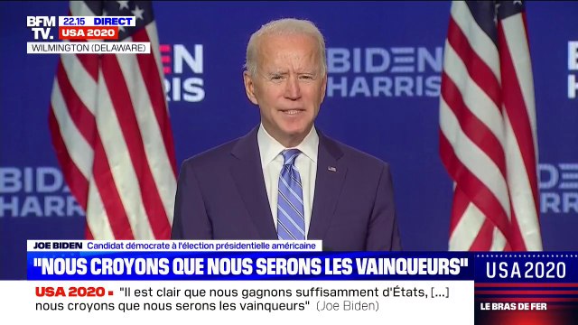 Joe Biden: Nous, le peuple, ne serons pas réduits au silence, nous ne nous laisserons pas malmener
