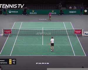 Rolex Paris Masters - Zverev n'a fait qu'une bouchée de Kecmanovic