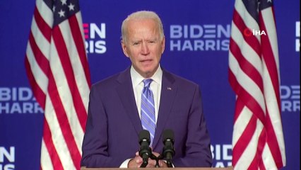 ABD’de Demokrat Parti’nin adayı Joe Biden, “ Kazanan biz olacağız” dedi