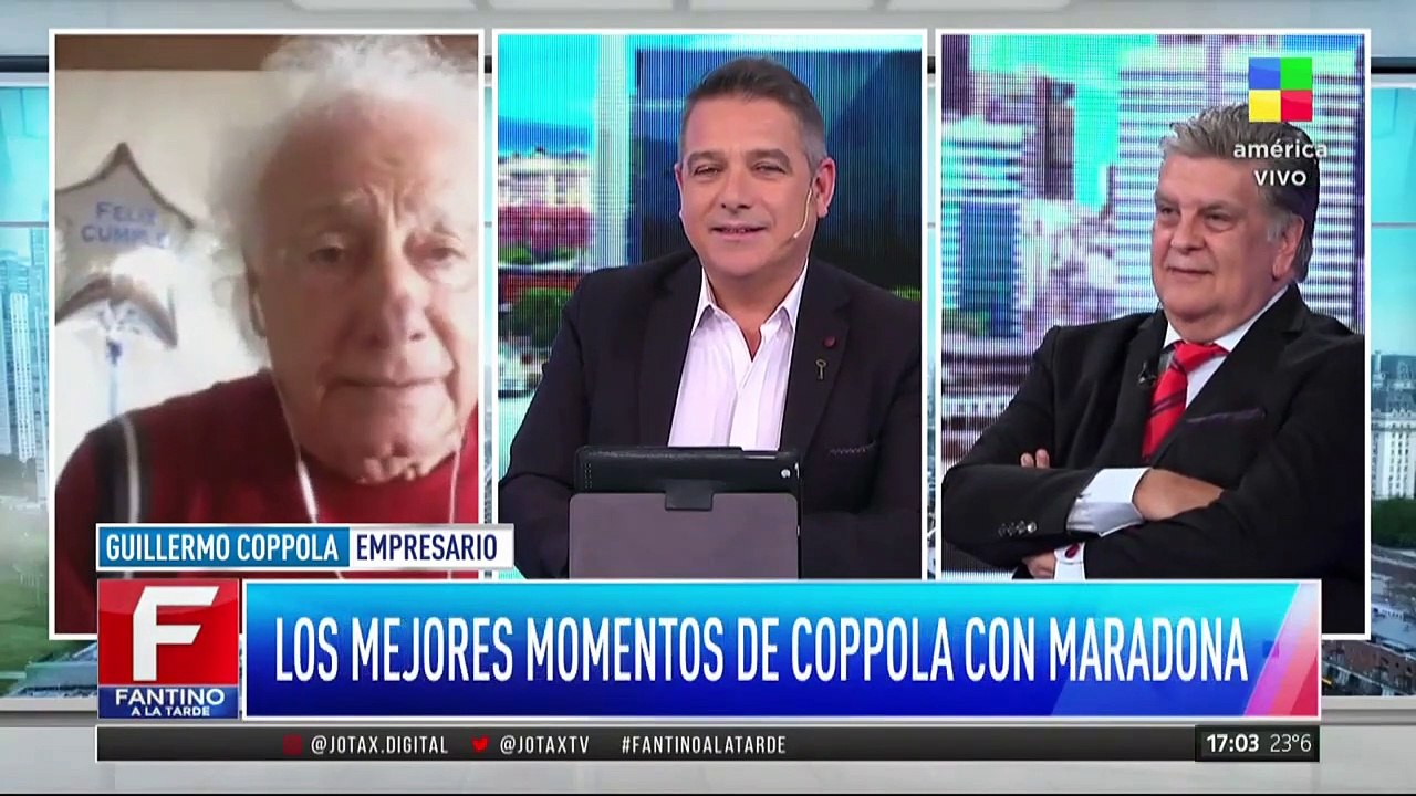 Las mejores anécdotas de Guillermo Cóppola con Maradona