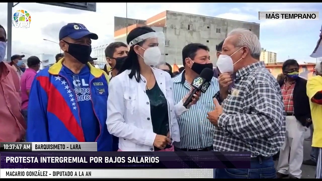 Gremios protestan en el estado Lara - VPItv