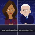 Kamala Harris vs Mike Pence _ Cartoon Rap Battle