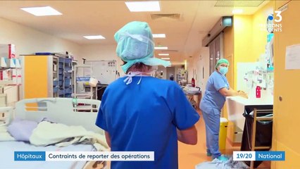 Coronavirus : les hôpitaux contraints de déprogrammer des opérations