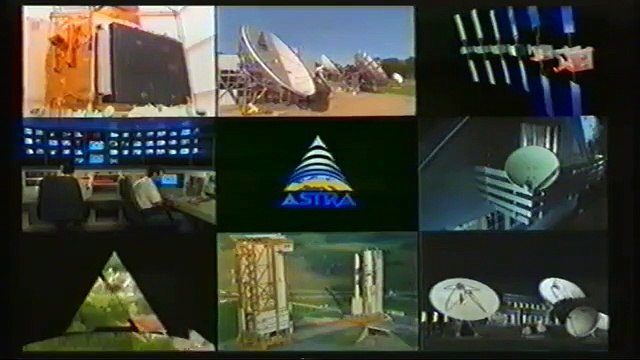 Astra Satellite Promotional Video Recorded from satellite TV in 1994 0121