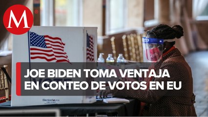 Actualización del conteo de votos en las elecciones de EU