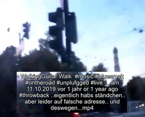 WalkingGuitar Walk #music #live #ontheroad 11.10.2019 _cuts