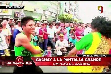 Cachay a la pantalla grande: cómico busca a los actores de su próxima película