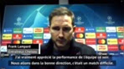 Groupe E - Lampard : "Il faut continuer dans cette dynamique"