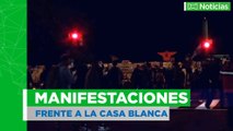 Manifestaciones frente a la Casa Blanca