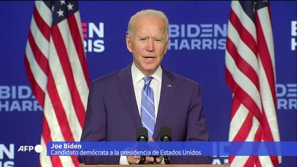 Biden confía en que el conteo de votos lo lleve a la Casa Blanca
