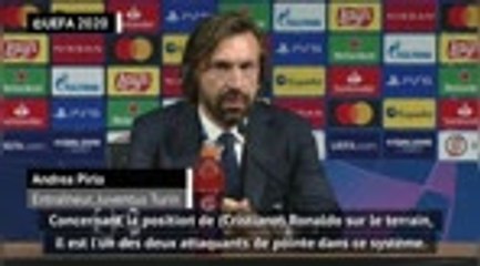 Groupe G - Pirlo : "Ronaldo s'est parfaitement adapté"