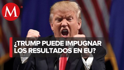 ¿Qué pasa si Trump impugna el resultado de las elecciones?