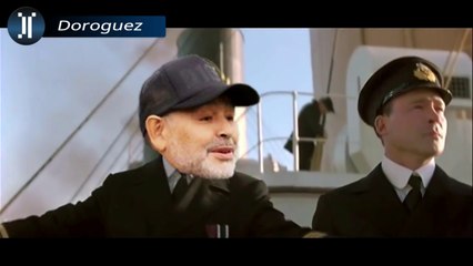 Conferencia de prensa de Diego Maradona