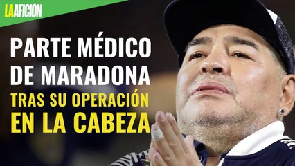 Parte médico de Maradona tras su operación en la cabeza, ¿tendrá secuelas?