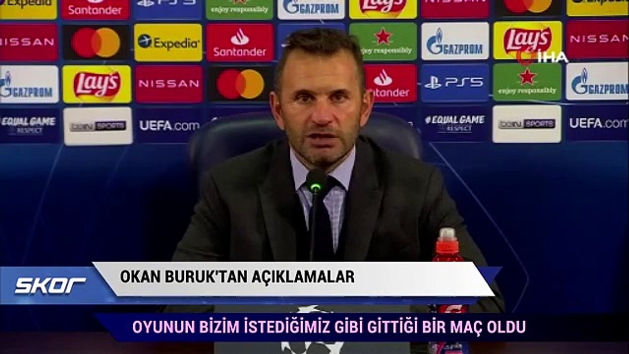 Okan Buruk: "Oyunun bizim istediğimiz gibi gittiği bir maç oldu"