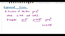 Math 151 Pre-Calc 2 - Exponential Functions
