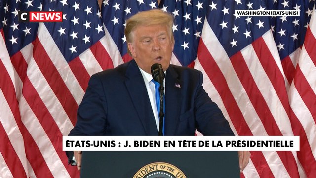 Etats-Unis : Joe Biden en tête de la Présidentielle