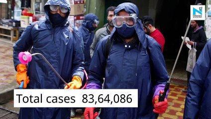 With 50,209 new cases, India's COVID-19 tally reaches 83,64,086