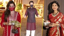 B'Town Celebs Looked Radiant On Karwa Chauth 2020 | Shilpa Shetty | Anil Kapoor