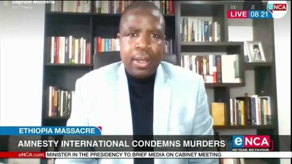 Amnesty international condemns Ethiopia massacre