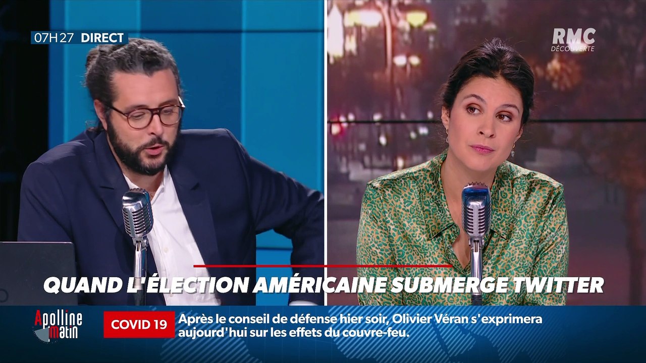 #Magnien, la chronique des réseaux sociaux : Quand l'élection américaine submerge Twitter - 05/11