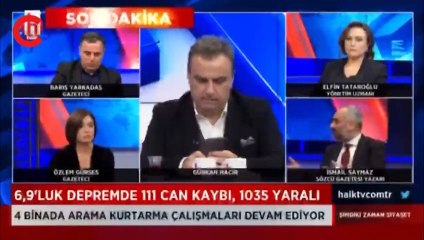 Canlı yayında İsmail Saymaz'ı hayrete düşüren 'AKP - Joe Biden' iddiası