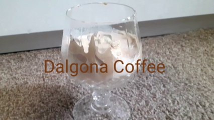 How to make  Dalgona Coffee