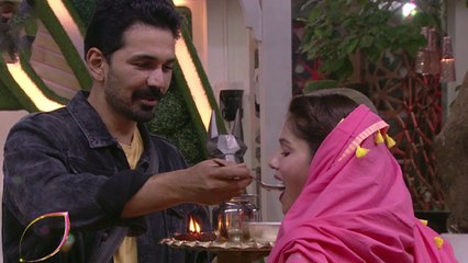 Bigg Boss 14: Rubina Dilaik & Abhinav Shukla Celebrate Karwachauth in the house | FilmiBeat