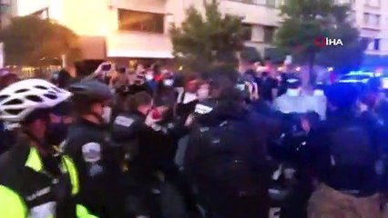 Beyaz Saray yakınlarında tansiyon yükseliyor
