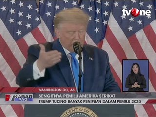 Trump: Pemilu Kali Ini Penuh dengan Penipuan