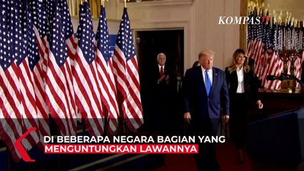 Trump Tuding Ada Surat Suara Siluman di Pilpres AS