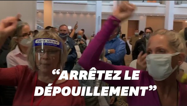 Élection américaine: des bureaux de vote encerclés par des manifestants pro-Trump