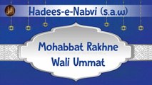 Mohabbat Rakhnay wali Ummat | Islamic | Nabi (s.a.w) ka Farman | Hadees | HD Video