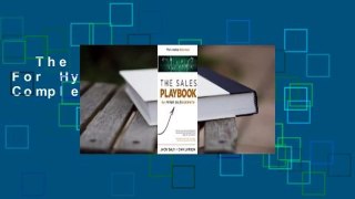 The Sales Playbook: For Hyper Sales Growth Complete