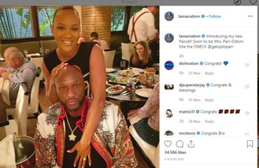 Lamar Odom and fiancee Sabrina Parr split