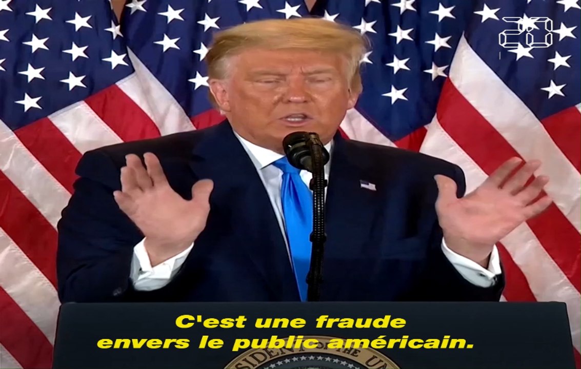 Présidentielle américaine : Donald Trump convaincu d’un «vol électoral» évoque des «bulletins surprise»
