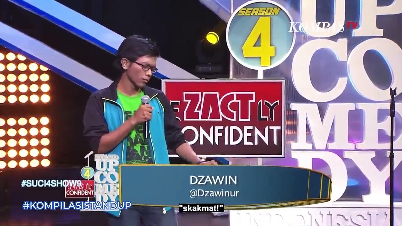 Kompilasi Stand Up Dzawin Nur: Masuk Kuliah, Kebiasaan 6 Tahun di Pesantren Makin Terkikis - SUCI 4