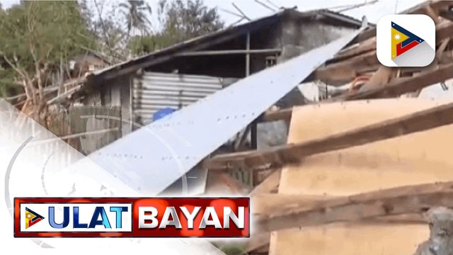 Ilang residente sa Albay, problemado sa pagkasira ng kanilang tahanan; Supply ng kuryente sa Legazpi at iba pang bayan, target ibalik sa susunod na dalawang linggo
